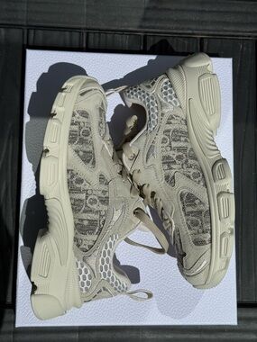 Dior Vibe Sneakers (Deep Gray)